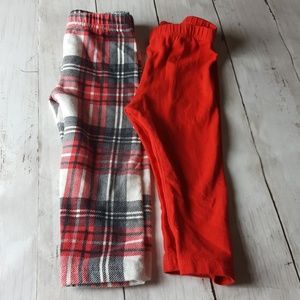 2 Leggings 12 Months